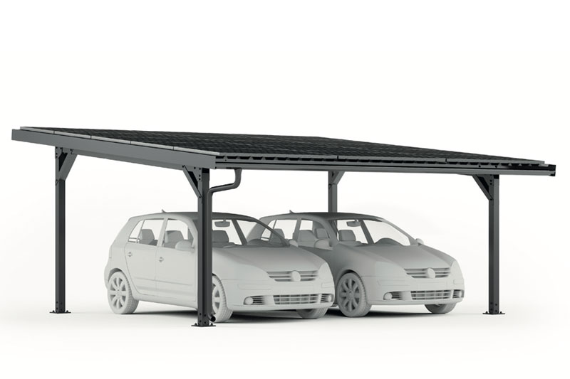 Mounting Systems - Solarcarport E-Port-Home